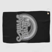 Serviette De Golf Gray Pride (Senior retraité) (Horizontal)