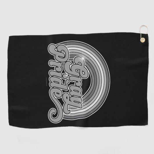 Serviette De Golf Gray Pride (Senior retraité) (Horizontal)