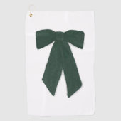 Serviette de golf Green Bow (Devant)