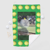 Serviette De Golf Green Golf Design, (En situation)