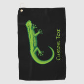 Serviette de golf Green Lizard (Devant)