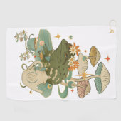 Serviette De Golf Grenouille (Horizontal)
