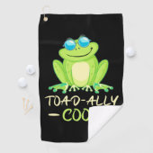 Serviette De Golf Grenouille Toadal Cool (En situation)