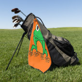 Serviette De Golf Grenouille verte (Vert)