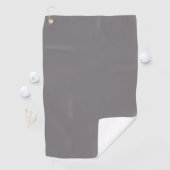 Serviette de golf Grey personnalisée (En situation)