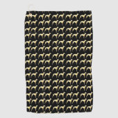 Serviette De Golf Greyhound (Devant)