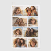 Serviette De Golf Grille photo minimal 8 - Blanc (Devant)