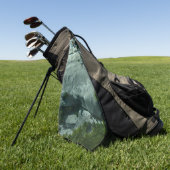 Serviette De Golf Grimpeurs sur El Capitan (Vert)