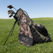 Serviette De Golf Gris, Brown et noir (Vert)