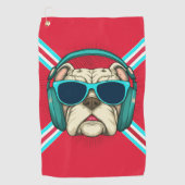 Serviette De Golf Groove Pup (Devant)