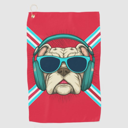Serviette De Golf Groove Pup (Devant)