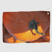 Serviette De Golf Grosse citrouille orange (Horizontal)