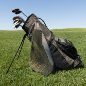 Serviette De Golf Groupe de personnes debout sur une falaise Serviet (Vert)