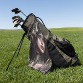 Serviette De Golf Guerrier de goth fille cool (Vert)