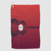 Serviette De Golf Guitare Cove (Devant)