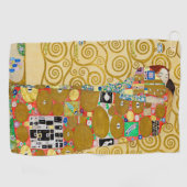 Serviette De Golf Gustav Klimt Exécution Nouveau Couple (Horizontal)