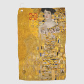 Serviette De Golf Gustav Klimt - Portrait d'Adele Bloch-Bauer I (Devant)