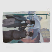 Serviette De Golf Gustave Caillebotte - Paris Street ; Rainy Day (Horizontal)