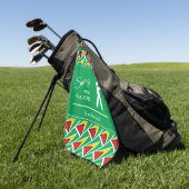Serviette De Golf GUYANA personnalisé (Vert)