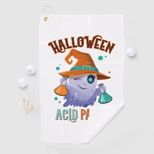 Serviette De Golf Halloween (En situation)