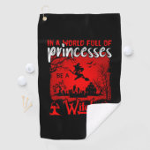 Serviette De Golf Halloween (En situation)