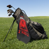 Serviette De Golf Halloween (Vert)
