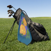 Serviette De Golf Halloween (Vert)