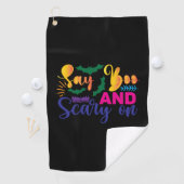 Serviette De Golf Halloween (En situation)