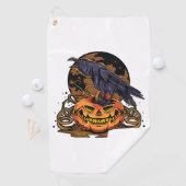 Serviette De Golf halloween (En situation)