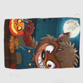 Serviette De Golf Halloween/automne/loup-garou/dessin animé (Horizontal)