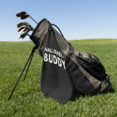 Serviette De Golf Halloween Buddy (Vert)