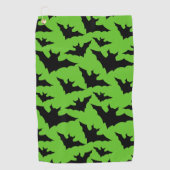 Serviette De Golf Halloween chauves-chauves-souris cool éffrayant mo (Devant)