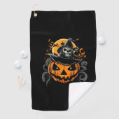 Serviette De Golf Halloween/citrouille/automne/automne (En situation)