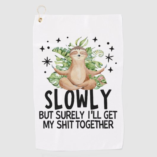 Serviette De Golf Halloween de la vache (Devant)