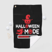 Serviette De Golf Halloween Funny Halloween Mode Loading Birthday (En situation)