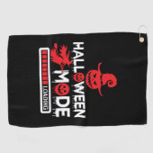 Serviette De Golf Halloween Funny Halloween Mode Loading Birthday (Horizontal)