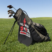 Serviette De Golf Halloween Funny Halloween Mode Loading Birthday (Vert)