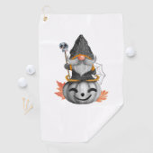 Serviette De Golf halloween gnome thanksgiving (En situation)