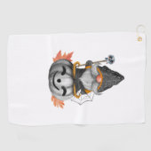 Serviette De Golf halloween gnome thanksgiving (Horizontal)