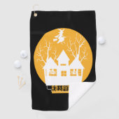 Serviette De Golf Halloween Halloween (En situation)