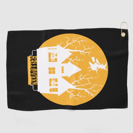 Serviette De Golf Halloween Halloween (Horizontal)