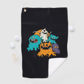 Serviette De Golf Halloween/Monster/octobre/automne (En situation)