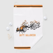 Serviette De Golf Halloween/octobre/automne/arbre citrouille (En situation)