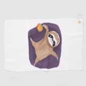 Serviette De Golf Halloween paresse, citrouille, chauve-souris, arai (Horizontal)