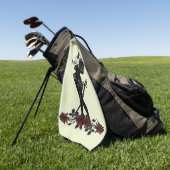Serviette De Golf Hamlet Le Barde Vert Citron  (Vert)