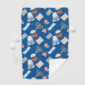 Serviette De Golf Hanukkah Fun Golf Towel (En situation)