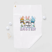 Serviette De Golf Happy Easter Day Funny School Bus Driver Life Happ (En situation)
