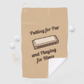 Serviette De Golf Harmonica (En situation)