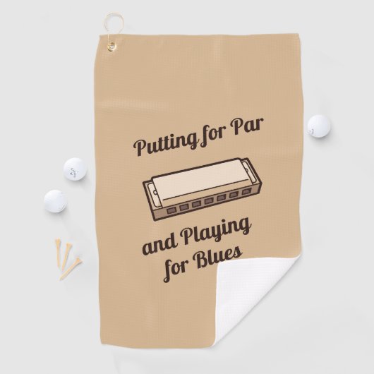 Serviette De Golf Harmonica (En situation)