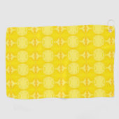 Serviette De Golf Harmonie Dorée (Horizontal)